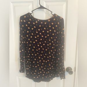 APT 9 Pumpkin Pie Long Sleeved Top